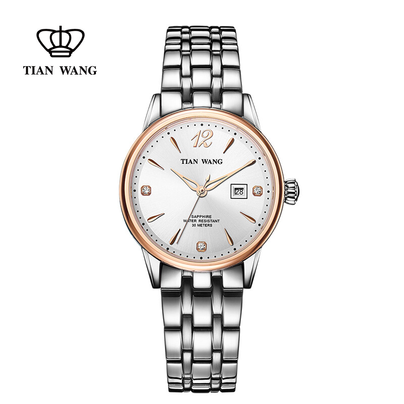 Tianwang watch Star series steel band quartz fashion women's watch silver ls31010tp D.S.S