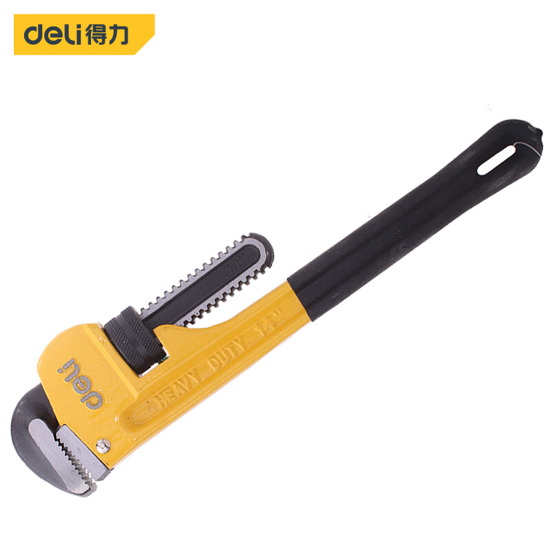 Deli heavy pipe pliers pipe pliers water pump pliers 14 inch dl2514