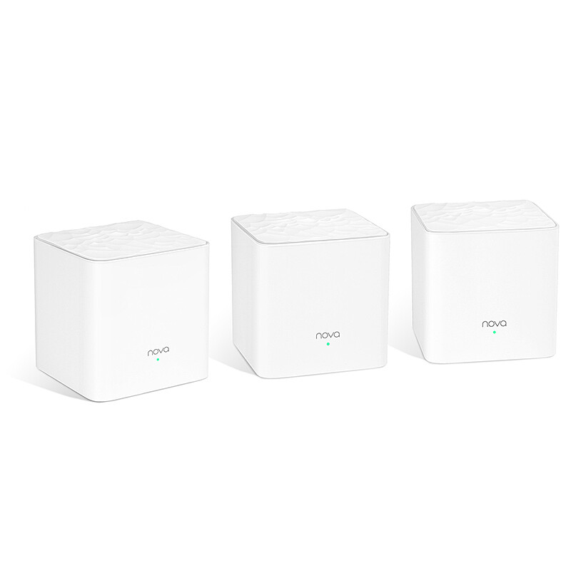 Tenda Nova mw3 distributed router child parent routing intelligent through wall wireless router large family WiFi coverage expert (three pack)