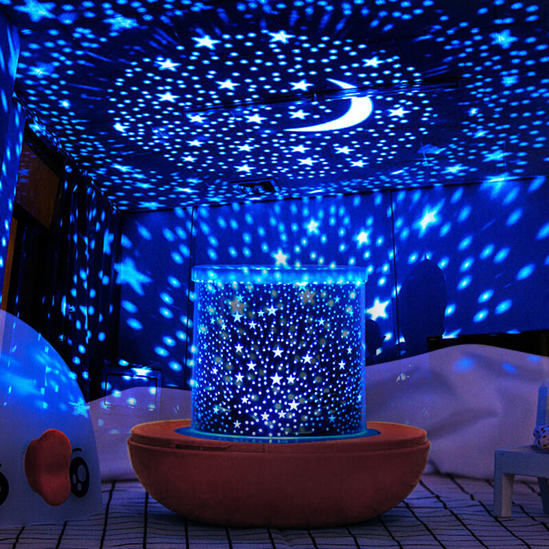 Jingyi birthday gift girl teacher's Day gift teacher's wife girlfriends boys girlfriends lovers romantic creative practical gift Star Projector powder
