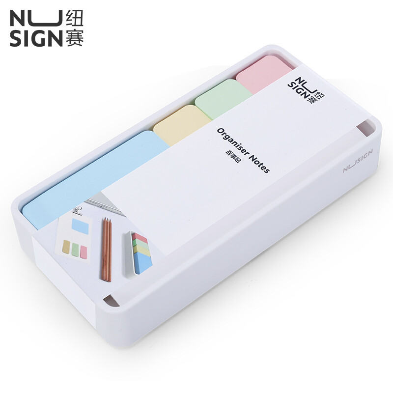 Nusign dual specification 600 4-color post it notes Pepsi stickers boxed sticky note paper ns116