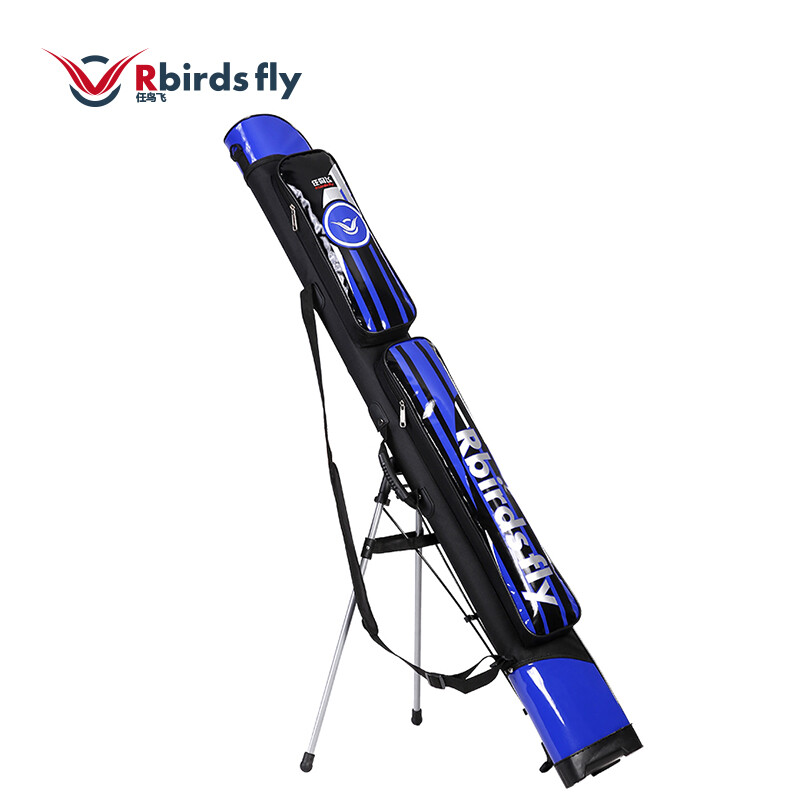 Rbirdsfly fishing gear bag 1.25m waterproof fishing rod bag double-layer fishing bag fishing gear bag rod bag fish bag belt support rbf003 blue