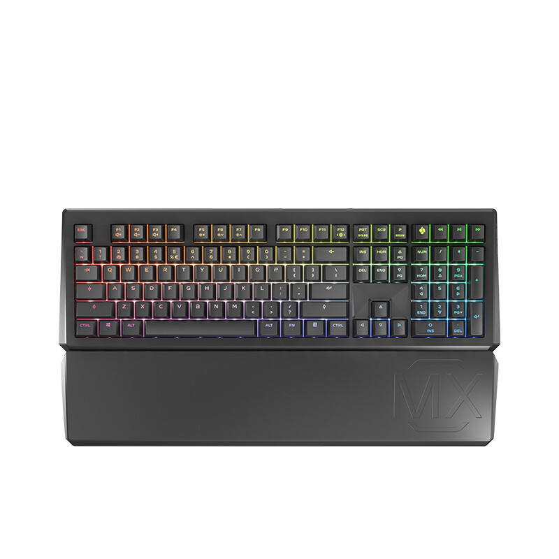 Cherry MX board 1.0 g80-3819lyaeu-2 RGB backlight game mechanical keyboard black red axis Jedi survival chicken keyboard