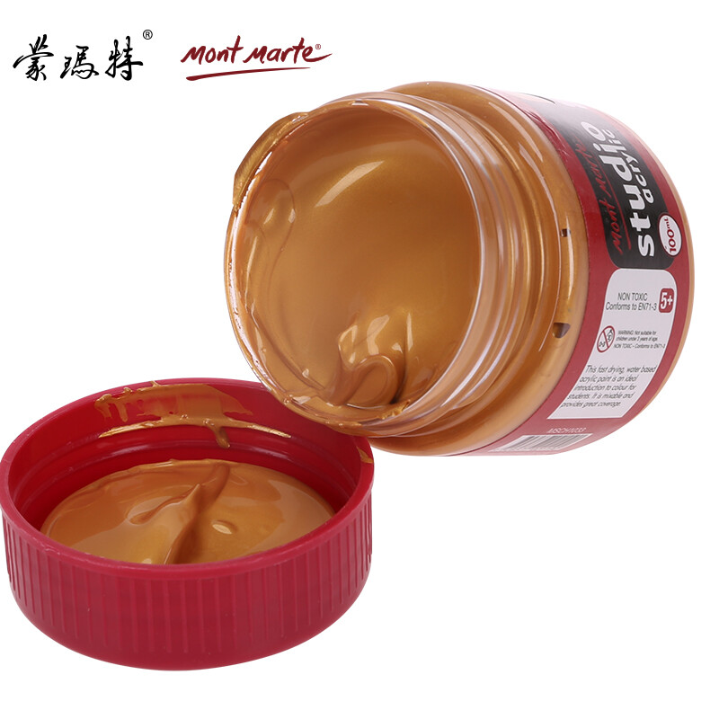 Montmartre, Australia acrylic paint 100ml gold msch1033