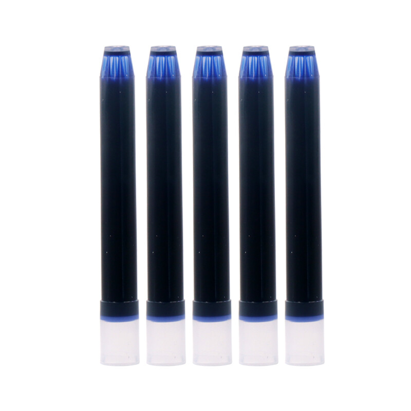Japan's pilot pen ink cartridge non carbon non blocking pen color ink capsule irf-5s Blue 5 pieces / box imported with original packaging