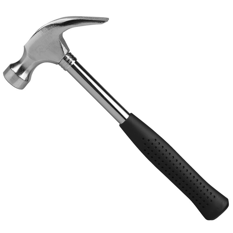 Rayenr hammer 8oz steel pipe handle sheep horn hammer hammer woodworking hammer tool multifunctional nail hammer nr0053