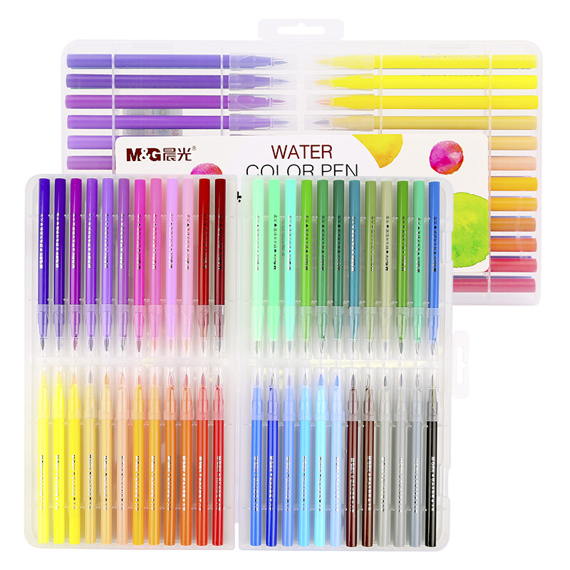 Chenguang (M & G) 48 color washable soft head watercolor pen children's painting graffiti pen 48 pieces / box acp95884