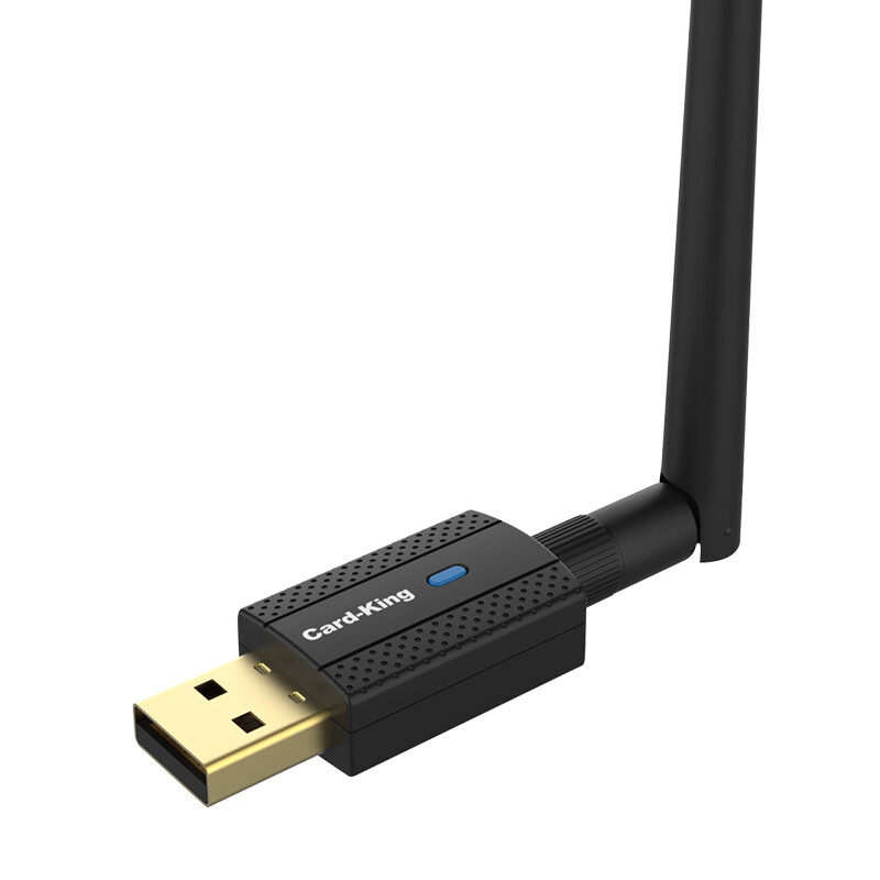 Card king kw-ac8012 600m dual band enhanced external antenna USB wireless network card portable WiFi receiver 2.4g-5.8g dual band compatible