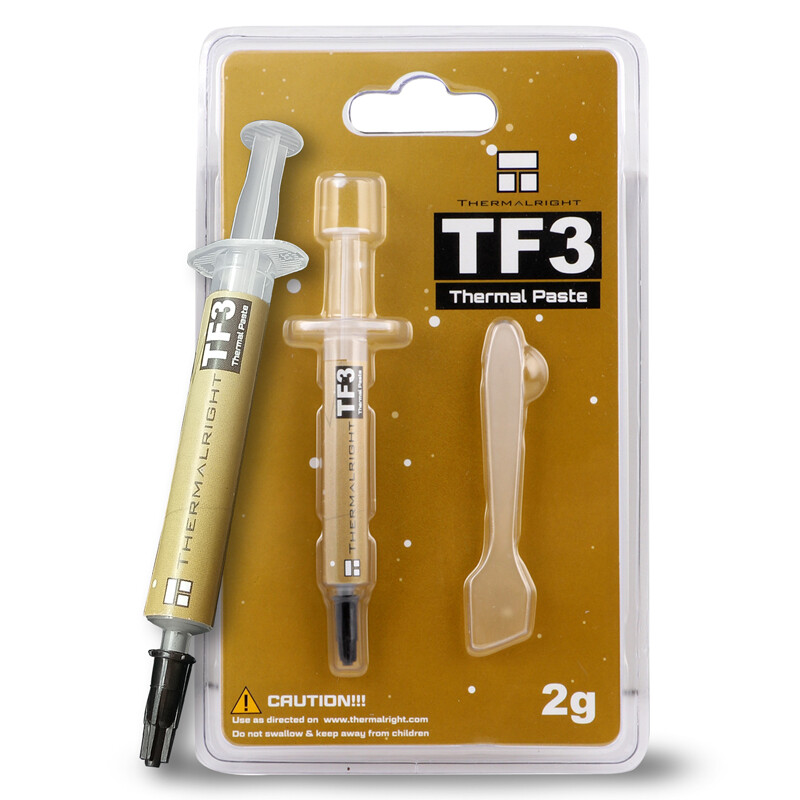 Thermoright TF3 thermal conductive silicone grease (CPU heat dissipation paste / 2G version / thermal conductivity 6.0 / notebook thermal conductivity paste)