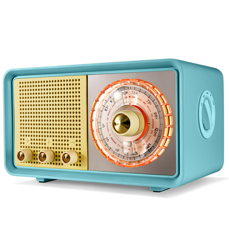 Maoking trendy Bluetooth radio speaker (blue)