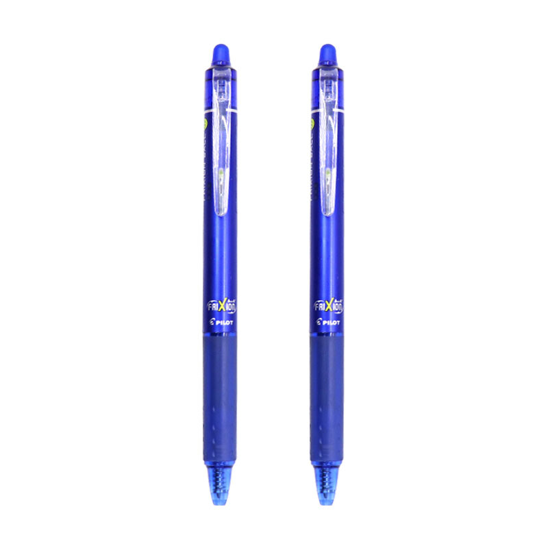 Japan pilot press hot erasable neutral pen bullet fountain pen blue 0.7mm 2 pieces lfbk-23f