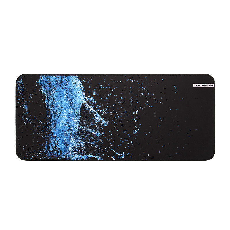 Rantopad H5 + e-sports game table pad lockedge mouse pad oversized keyboard pad thickened version - Lake Blue