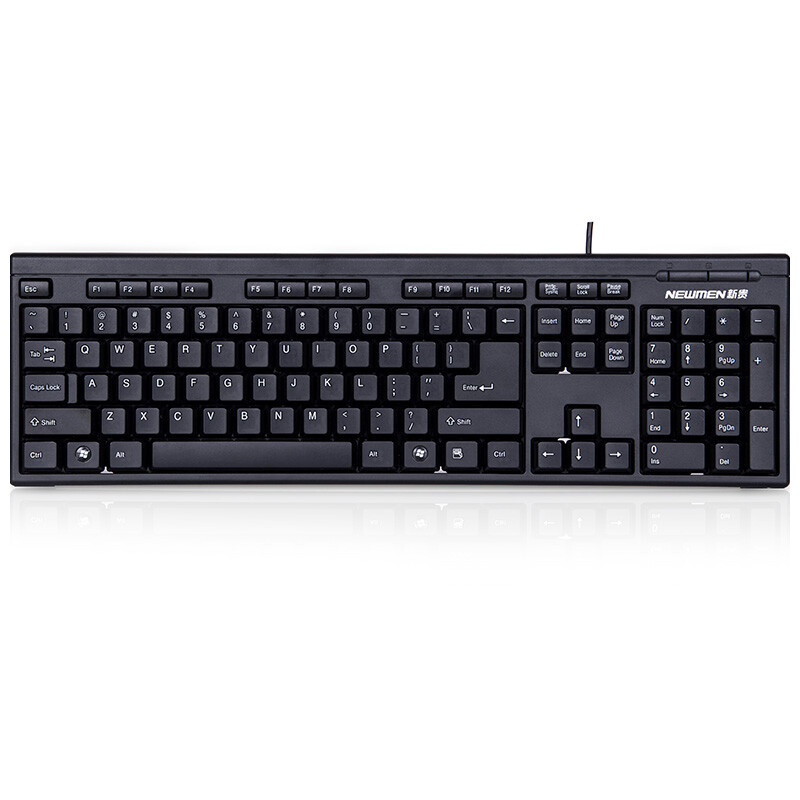 NEWMEN Yajian 020 waterproof Wired Keyboard USB interface black