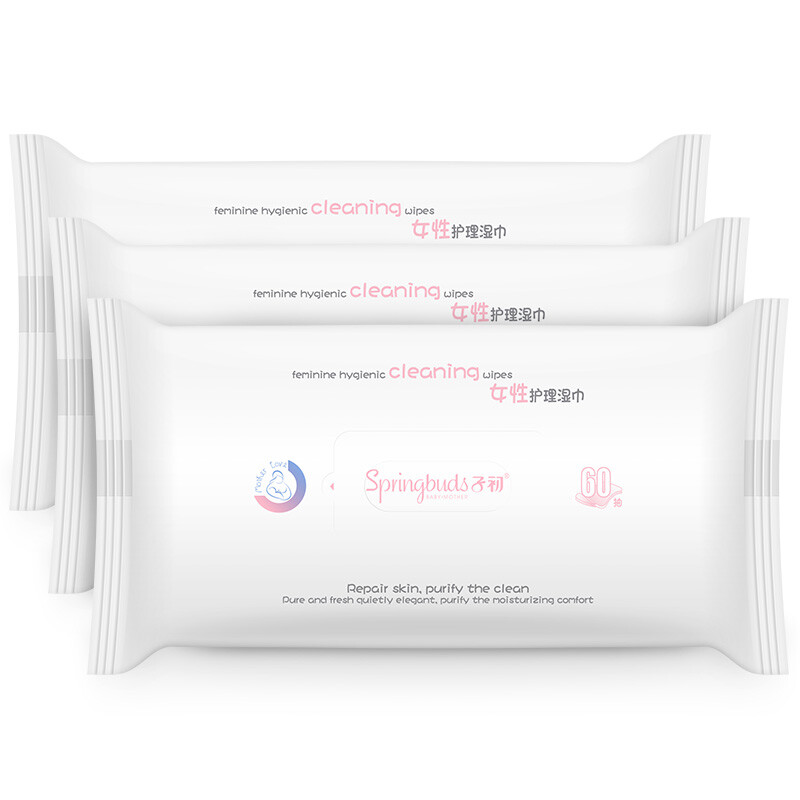 Zichu pregnant women's nursing wipes 60 * 3 packs of maternal toilet paper