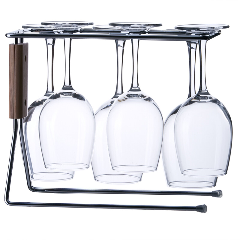 Green apple taste goblet red wine cup 7-piece set of 6 cups + cup holder 350ml ej5201 / L7