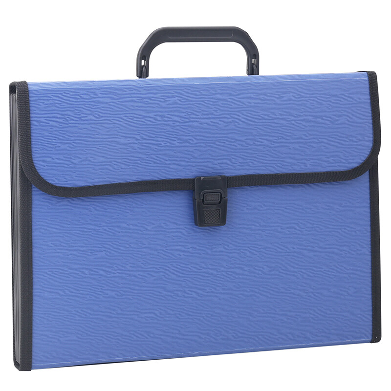 Deli 5232 business tree texture economic organ package / data package / file package blue