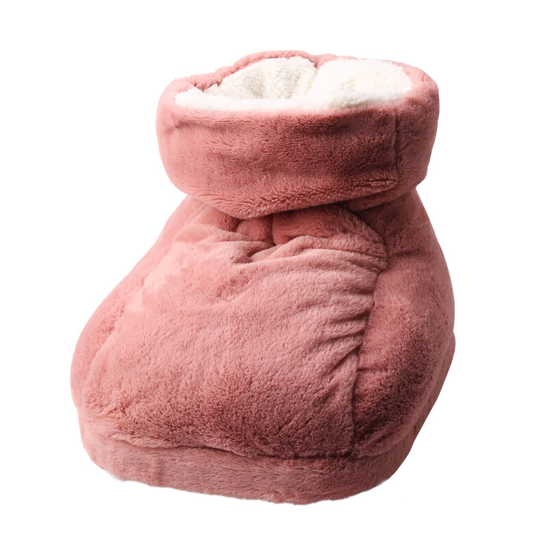 Antarctica multi gear adjustable electric heating shoes plug in electric heating foot warming treasure foot pad dormitory electric heating shoes electric heating cushion office foot warming treasure warm charging pad device high bean Pink