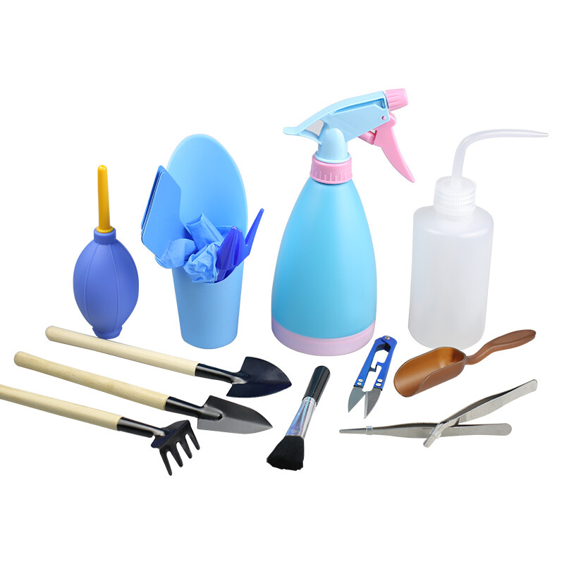 锐能 (RAYENR)园艺工具套装 园艺铲起苗器 园林植物多肉气吹盆栽工具组合 园林工具 NR9010-融创集采商城