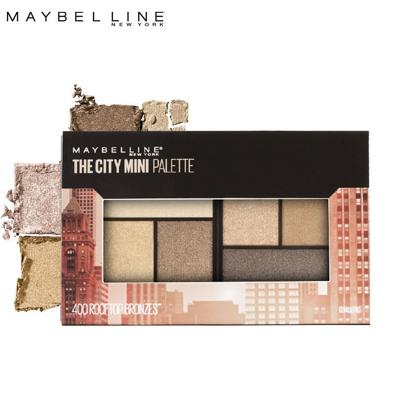 Maybelline MAYBELLINE Maybelline New York Mini Eyeshadow plate intoxicated moment 6.1g (makeup eye shadow multi color eye shadow tray)