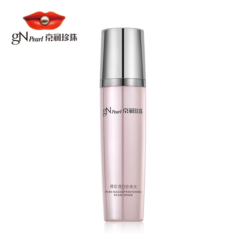Jingrun Pearl gnpearl nude makeup transparent white pearl water 120ml moisturizing toner toner toner for men and women shrink pores oil control balance water toner