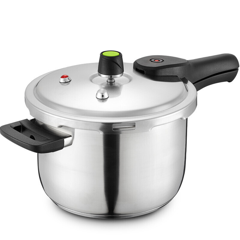 Ashtar pressure cooker stainless steel double bottom pressure cooker induction cooker open fire general 24cm wg1824dn