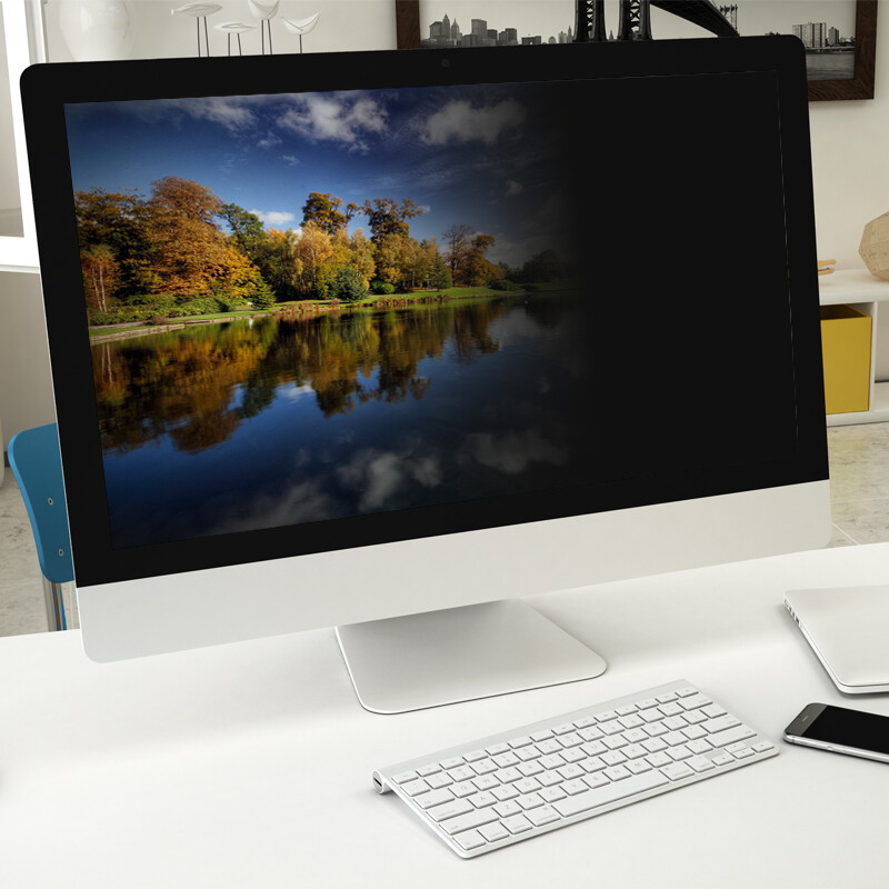 Beifang computer monitor anti peeping film desktop computer monitor anti peeping film protective film 23 inch (16:9) anti peeping film anti peeping screen protection privacy anti reflective film