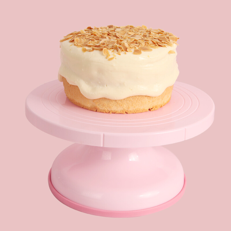 Chef made baking tool Hello Kitty genuine authorized cake mounting turntable plastic turntable turntable kt7043