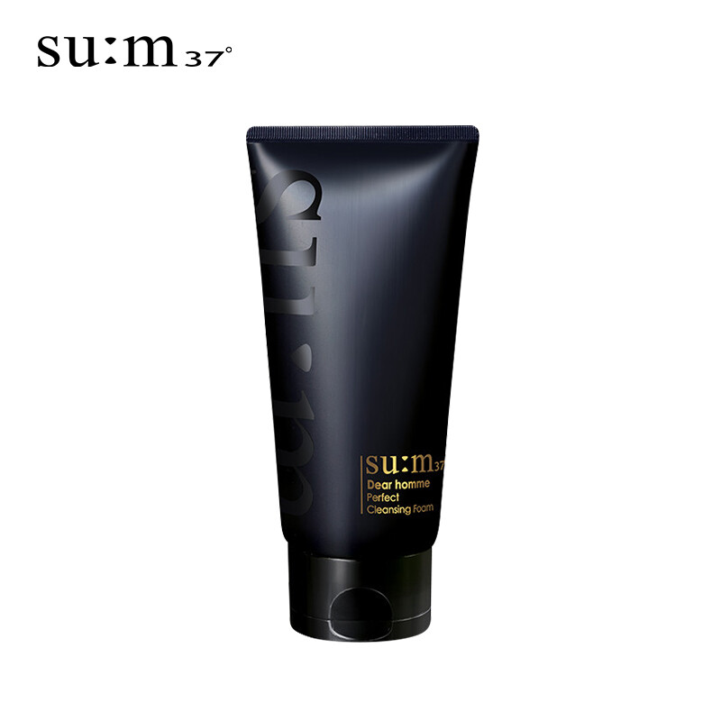 Su 37 degrees sum37 degrees day to achieve elite men's 160ml Cleansing Cream (37), men's skin cleanser cleansing water refreshing low stimulation