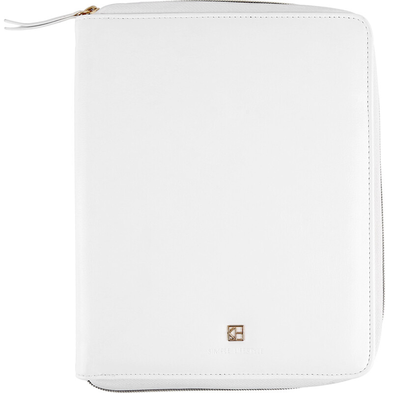 Kinbor zipper leather A5 business manual account book / manual account book stationery gift box set / agenda Notepad Sibai dtb6046