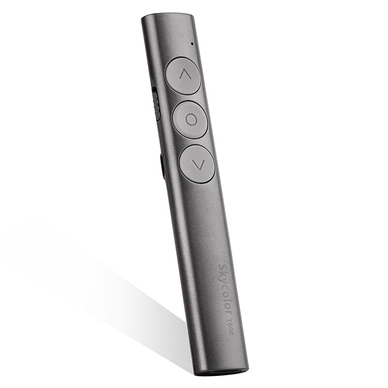 Skycolor T600 rechargeable portable page turning pen ppt page turning pen laser pen wireless demonstrator red light