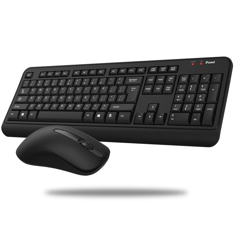 Founder w6269 wireless keyboard and mouse set office notebook external keyboard