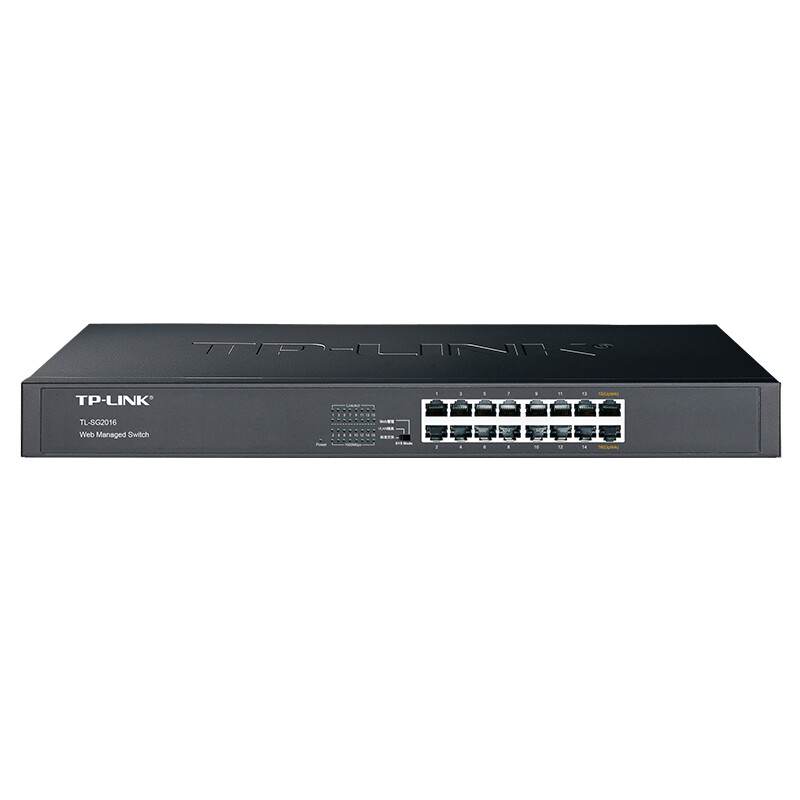 TP-LINK tl-sg2016 16 port full Gigabit web managed switch
