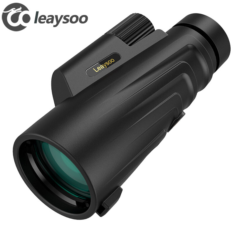 Leaysoo Zhulu single barrel 12x50 nitrogen filled waterproof large eyepiece wide-angle non infrared low light night vision adult outdoor hunting single barrel telescope
