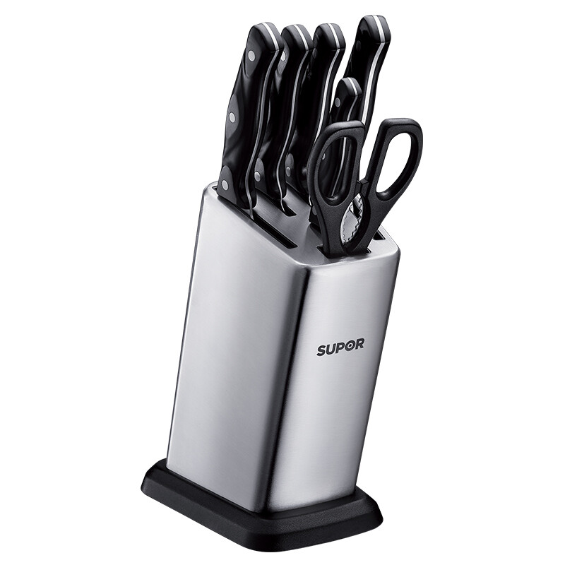 SUPOR 7-piece kitchen knife stainless steel blade series tk1505e