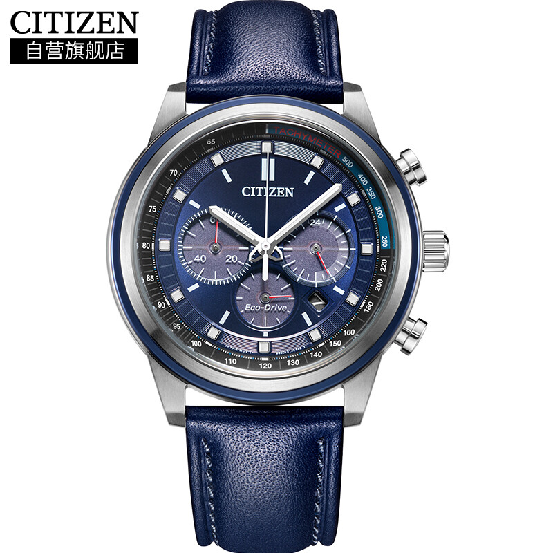 Citizen Watch photokinetic blue disk belt leisure men's watch ca4031-07l