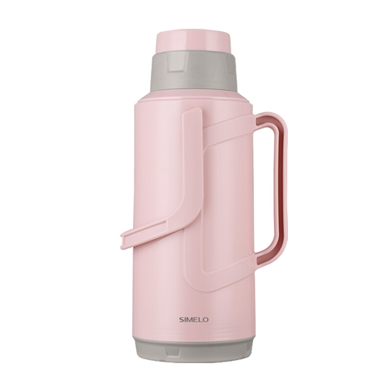 Simelo (Xerox) impression Kyoto lid plug integrated glass liner hot kettle thickened non fragile moon thermos 3.2l (elegant powder)