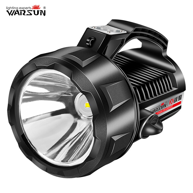 Watson warsun h9002 flashlight strong light charging long-range super bright multifunctional outdoor LED non xenon waterproof explosion-proof patrol portable searchlight 5000m fishing