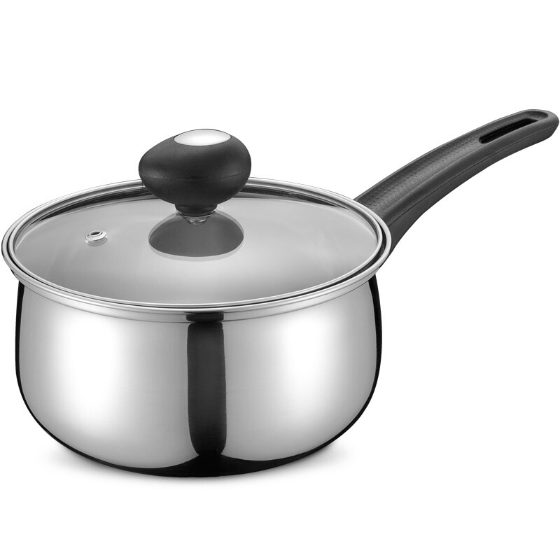 Aishida milk pot 16cm stainless steel instant noodles milk pot induction cooker general wg1916