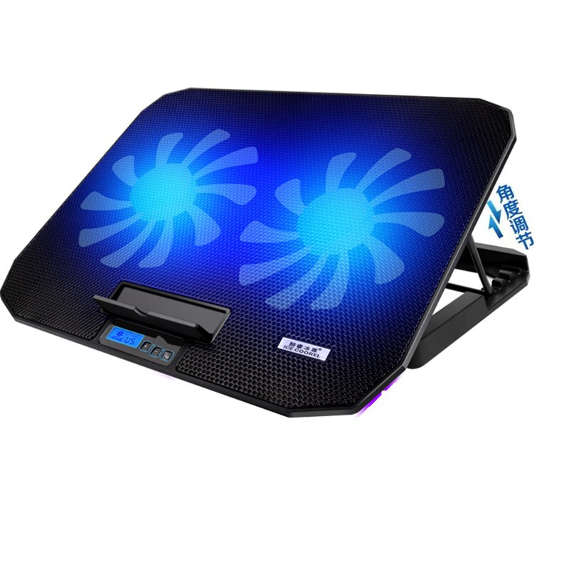 Core ice cool n106 notebook radiator with screen (notebook support / cooling rack / cooling pad / notebook pad / suitable for 15.6 inches)