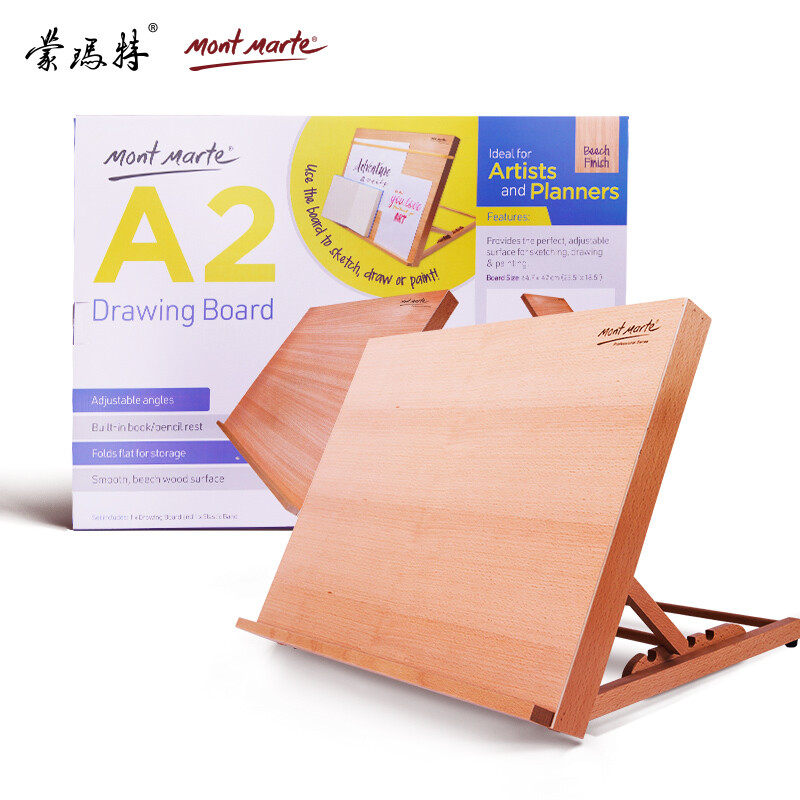 Montmarte A2 desktop Sketchpad easel sketching table adjustable easel mea0033
