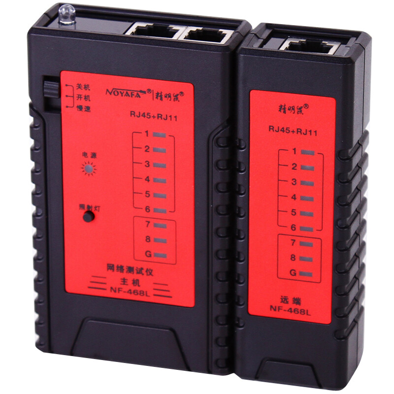 Noyafa nf-468l network tester line tester network cable tester telephone line tester line finder