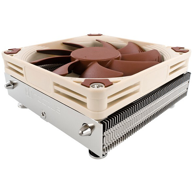 Noctua nh-l9i CPU radiator (Intel platform 1155 / 1150 / 1156 / 1151 / dual heat pipe / down pressing / 37mm itx thin radiator)