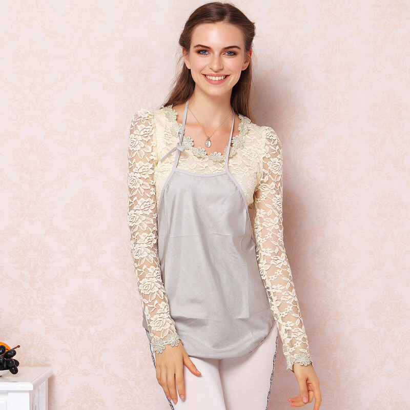 Jingqi radiation protection clothing Maternity radiation protection clothing belly pocket computer silver fiber four seasons uniform size jc0002