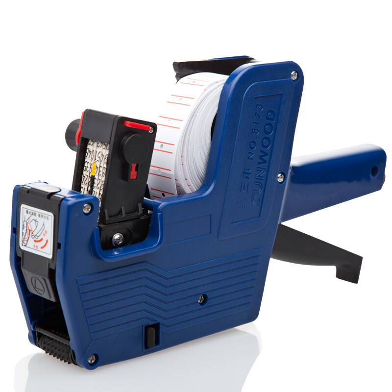 Sunwood 8173 8-digit single row price machine / code printer / price Printer Blue