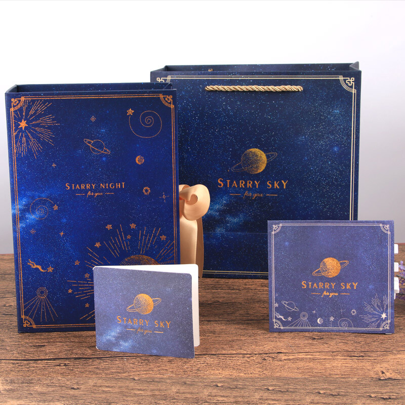 Extreme space (jdkj) creative gift box gift box Valentine's day birthday gift box for friends starry night
