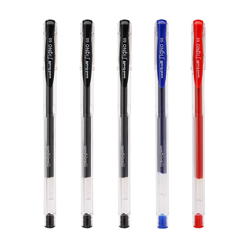 Mitsubishi (UNI) um-100 student neutral pen signature pen color mixing (replacement umr-5) 0.5mm5