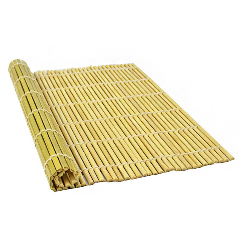 Suitable for green bamboo sushi, bamboo curtain, laver, steamed rice, bamboo curtain sushi, special tools for sushi, 2 sets
