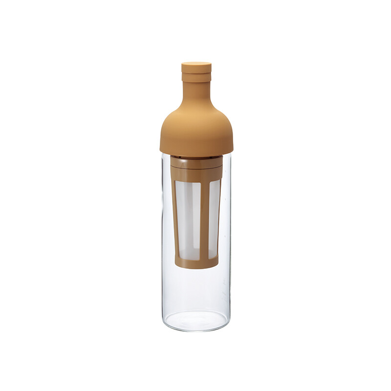 Hario European style cold bubble coffee pot imported from Japan with filter screen fic-70-mc Khaki 650ml