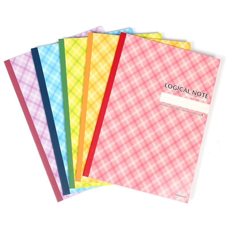 Nakabayashi dovetail inspection grid Japan imported logic Book B5 / 30 page thread bound book / Notepad / soft copy b519a (5 sets)