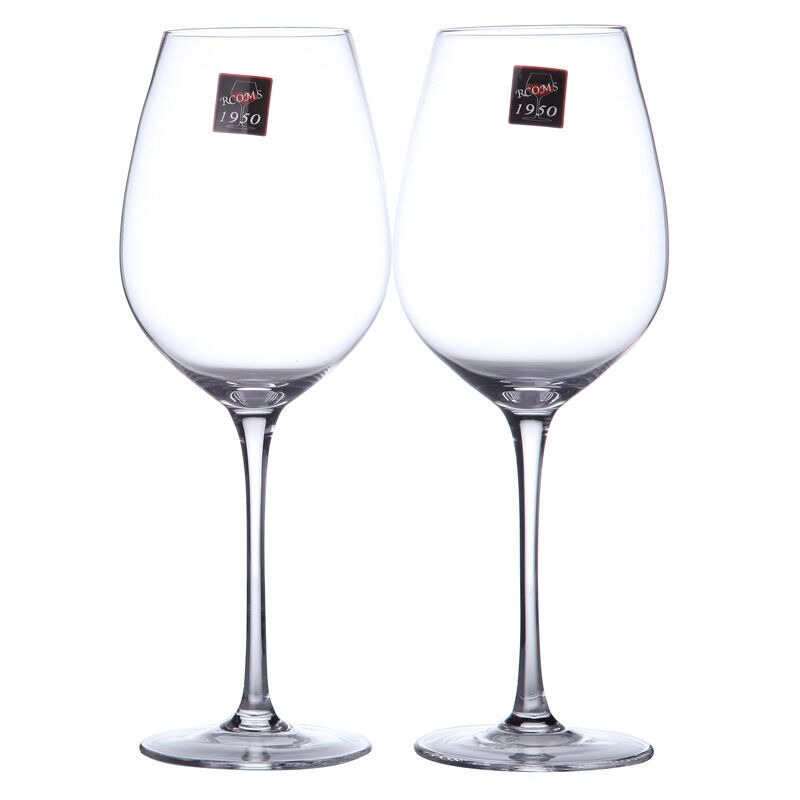 1950 classic Bordeaux 450ml pure hand blown red wine cup goblet 2 Boxed